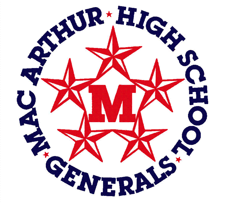 Mac 77. MACARTHUR logo.