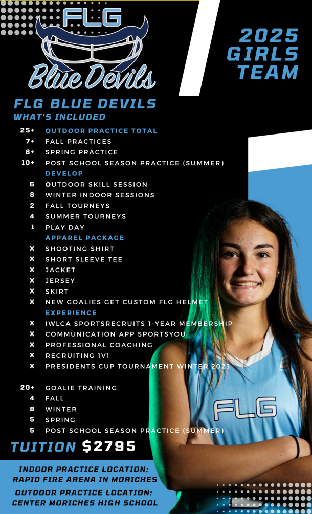 FLG Blue Devils 2025 Girls Team Details FLG Lacrosse