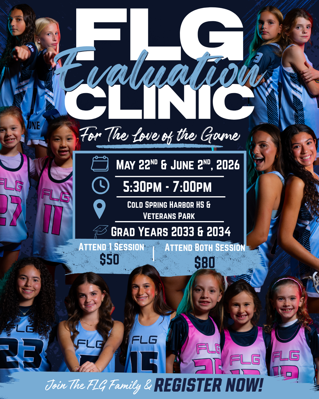 2026 FLG Evaluation Clinics Flyer